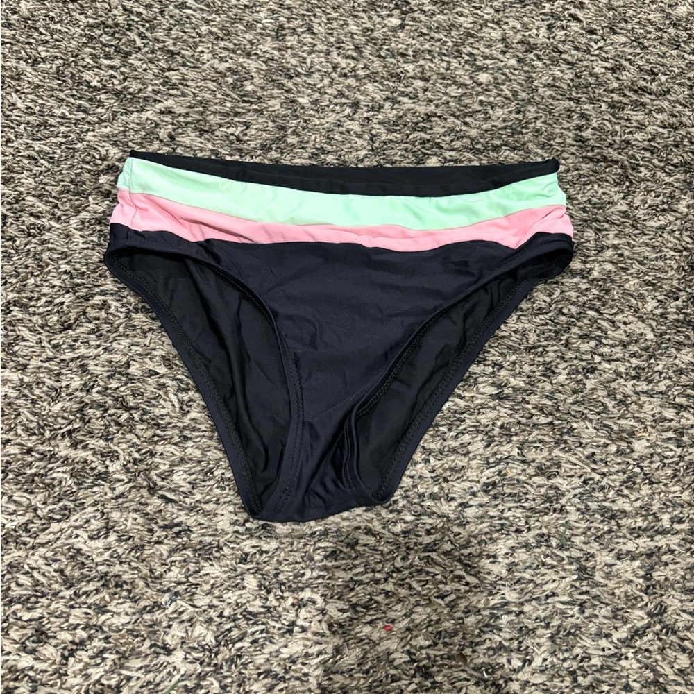 high waisted swim shorts